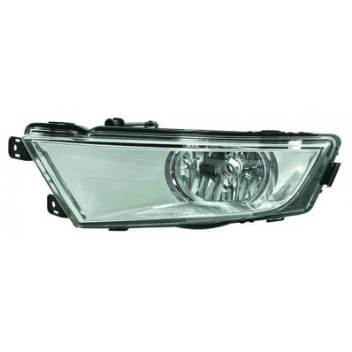 Fendinebbia cromato per SKODA OCTAVIA dal 2012 al 2017 lato sinistro guidatore Codice OEM 5E0941701D