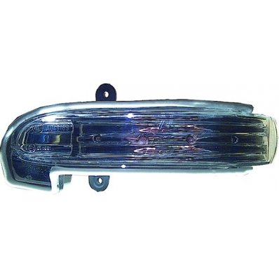 Lucciola retrovisore bianca per MERCEDES-BENZ C W203 dal 2004 al 2006 lato sinistro guidatore Codice OEM A2038201521