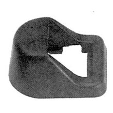 Ghiera maniglia apriporta int. nera per FIAT 127 dal 1971 al 1985
