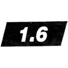 Sigla laterale per FIAT TEMPRA dal 1989 al 1996