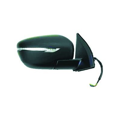 Retrovisore elettrico verniciabile 7 pin per NISSAN QASHQAI dal 2017 lato sinistro guidatore Codice OEM 963024EH1A