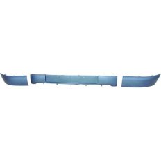 Modanature paraurto anteriore kit nere 04-01-12-03 per RENAULT CLIO dal 2001 al 2005