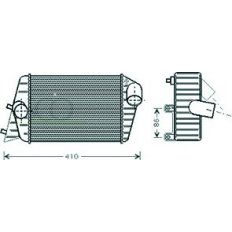 Intercooler per FIAT STILO dal 2001 al 2010