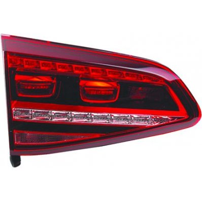 Fanale posteriore interno led GTI per VOLKSWAGEN GOLF  VII dal 2012 al 2016 lato sinistro guidatore Codice OEM 5G0945307F