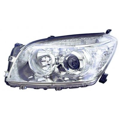 Proiettore cromato per TOYOTA RAV 4 dal 2006 al 2008 lato destro passeggero Codice OEM 8113042311
