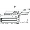 Kit mollette per montaggio griglia radiatore mod. 91 su versione antecedenti per FIAT PANDA dal 1986 al 2003