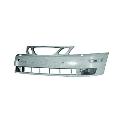 Paraurto anteriore verniciabile con fori lavafari per SAAB 9.3 dal 2003 al 2007 Codice OEM 12804116