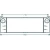 Intercooler per MERCEDES-BENZ VITO dal 2003 al 2010