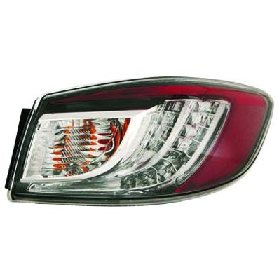Fanale posteriore esterno 4 porte per MAZDA 3 dal 2009 al 2013 lato destro passeggero Codice OEM BBP351150D