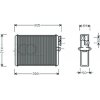 Scambiatore di calore per VOLVO C70 dal 1997 al 2006