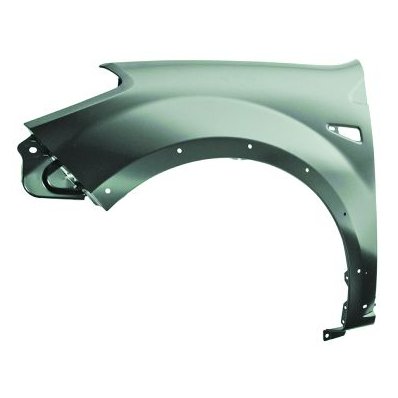 Parafango anteriore con fori modanatura per DACIA SANDERO dal 2008 al 2012 lato sinistro guidatore Codice OEM 631012289R