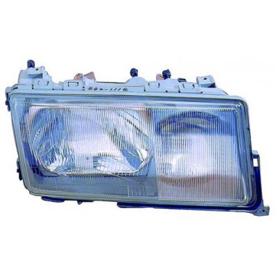 Proiettore per MERCEDES-BENZ 190 W201 dal 1983 al 1993 lato sinistro guidatore Codice OEM 2018207561