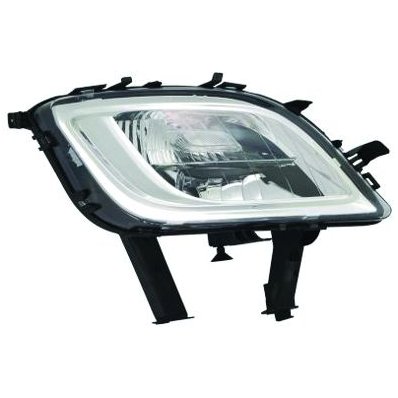 Fendinebbia cromato per OPEL ASTRA J dal 2009 al 2012 lato destro passeggero Codice OEM 13293619