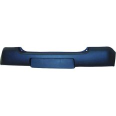 Paraurto posteriore verniciabile superiore con 2 luci targa per TOYOTA YARIS dal 1999 al 2003
