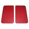 Coppia pannelli anteriori 500 R rosso per FIAT 500 dal 1965 al 1975