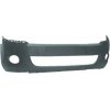 Paraurto anteriore verniciabile con fori fendinebbia per PEUGEOT PARTNER/RANCH dal 2008 al 2011