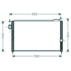 Condensatore per HONDA CIVIC dal 2001 al 2003