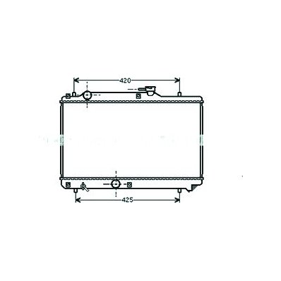 Radiatore acqua per SUZUKI BALENO dal 1995 al 1998 Codice OEM 1770063G01