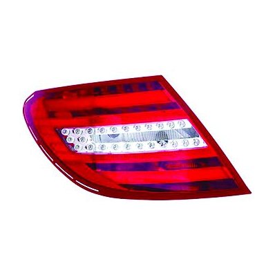 Fanale posteriore led berlina per MERCEDES-BENZ C W204 dal 2011 al 2014 lato destro passeggero Codice OEM A2048205864