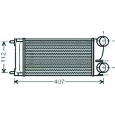 Intercooler per PEUGEOT PARTNER/RANCH dal 2015 al 2018
