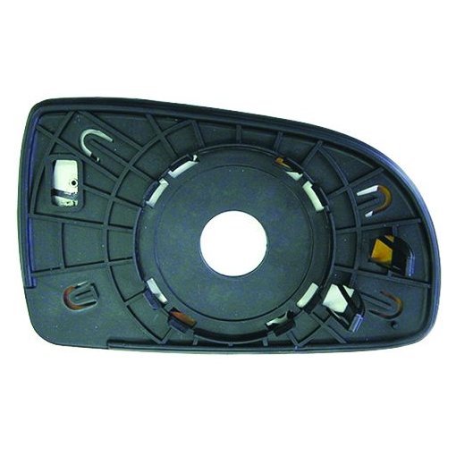 Piastra Specchio Sinistro Per Chevrolet Aveo 2008 Termica SX - Ricambio Compatibile CG94, Codice OEM 96800779