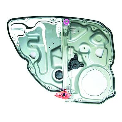 Meccanismo alzacristallo posteriore con pannello per FIAT CROMA dal 2007 al 2011 lato destro passeggero