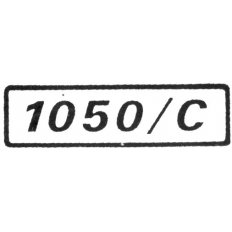 Sigla laterale per FIAT 127 dal 1971 al 1985