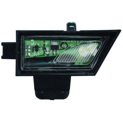 Luce di cortesia montaggio su retrovisore per VOLKSWAGEN GOLF  VII dal 2016 lato destro passeggero Codice OEM 5G0945292