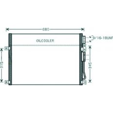 Condensatore per JEEP GRAND CHEROKEE dal 2005 al 2010