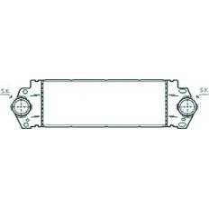 Intercooler per VOLKSWAGEN TRANSPORTER T5 dal 2009 al 2015