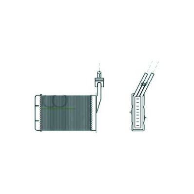 Scambiatore di calore per RENAULT R21 dal 1989 al 1995 Codice OEM 7701032297