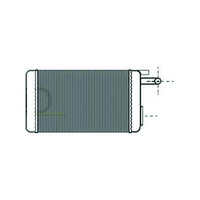 Scambiatore di calore per ALFA ROMEO 155 dal 1992 al 1998 Codice OEM 7754065