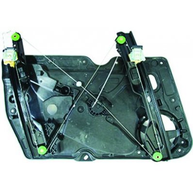 Meccanismo alzacristallo anteriore con pannello per VOLKSWAGEN GOLF  VI dal 2009 al 2012 lato destro passeggero Codice OEM 5K0837462D