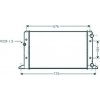 Radiatore acqua per FORD GALAXY dal 1995 al 2000