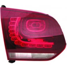 Fanale posteriore interno led 10-08-12-10 per VOLKSWAGEN GOLF  VI dal 2009 al 2012 lato sinistro guidatore