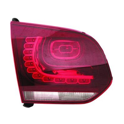 Fanale posteriore interno led 10-08-12-10 per VOLKSWAGEN GOLF  VI dal 2009 al 2012 lato sinistro guidatore Codice OEM 5K0945093AJ