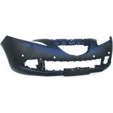 Paraurto anteriore verniciabile con fori sensore per LANCIA YPSILON dal 2011 al 2015