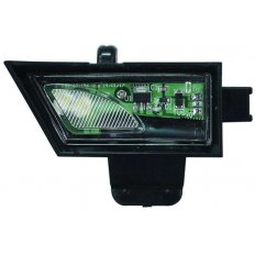 Luce di cortesia montaggio su retrovisore per VOLKSWAGEN GOLF  VII dal 2012 al 2016 lato sinistro guidatore