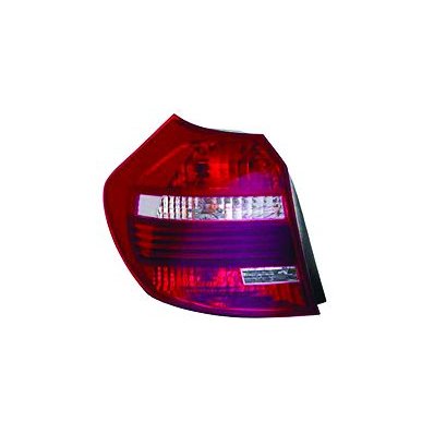 Fanale posteriore led cromato per BMW 1 E87 dal 2007 al 2011 lato sinistro guidatore Codice OEM 63217181297