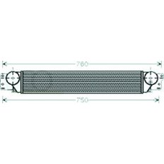 Intercooler per CHEVROLET - DAEWOO CAPTIVA dal 2006 al 2011
