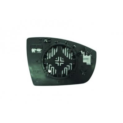Piastra specchio retrovisore termica per FORD KUGA dal 2012 al 2016 lato sinistro guidatore Codice OEM 5220900
