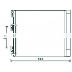 Condensatore per NISSAN NV 200 dal 2009
