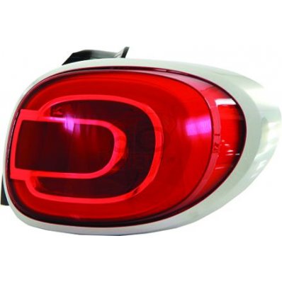 Fanale posteriore mod. Trekking per FIAT 500 dal 2012 al 2017 lato destro passeggero Codice OEM 51945058