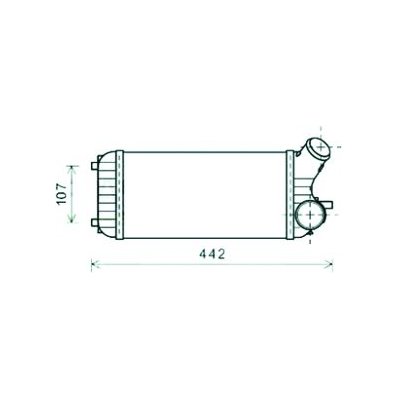 Intercooler per FORD C-MAX dal 2015 Codice OEM 1692747