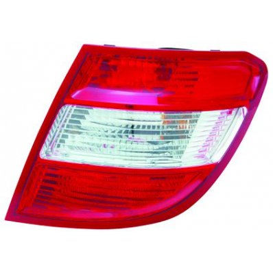 Fanale posteriore bianco SW per MERCEDES-BENZ C W204 dal 2007 al 2011 lato destro passeggero Codice OEM A2049069202