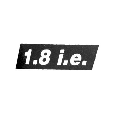 Sigla laterale per FIAT TEMPRA dal 1989 al 1996 Codice OEM 7710846