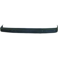 Paraurto anteriore nero con fori modanatura per PEUGEOT 205 dal 1983 al 1998