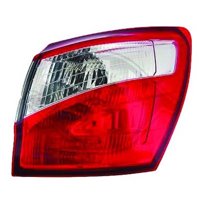 Fanale posteriore esterno per NISSAN QASHQAI dal 2010 al 2013 lato destro passeggero Codice OEM 26550BR00A