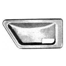 Ghiera maniglia apriporta int. nera per FIAT TEMPRA dal 1989 al 1996 lato destro passeggero