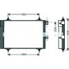 Condensatore per CITROEN BERLINGO dal 2015 al 2018